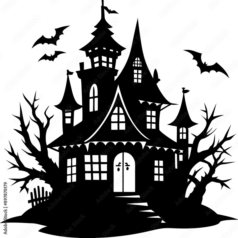 HAUNTED HOUSE SVG , Halloween Bundle Svg, Halloween haunted house, Instant Download, silhouette, Svg cut file, clip art, Cricut, Spooky House SVG, Bats HAUNTED HOUSE SVG , Halloween Bundle Svg, Halloween haunted house, Instant Download, silhouette, Svg cut file, clip art, Cricut, Spooky House SVG, Bats