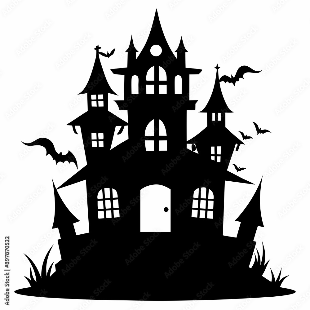 HAUNTED HOUSE SVG , Halloween Bundle Svg,,Halloween haunted house, Instant Download, silhouette, Svg cut file, clip art,, cricut, Spooky House SVG, Bats HAUNTED HOUSE SVG , Halloween Bundle Svg,,Halloween haunted house, Instant Download, silhouette, Svg cut file, clip art,, cricut, Spooky House SVG, Bats