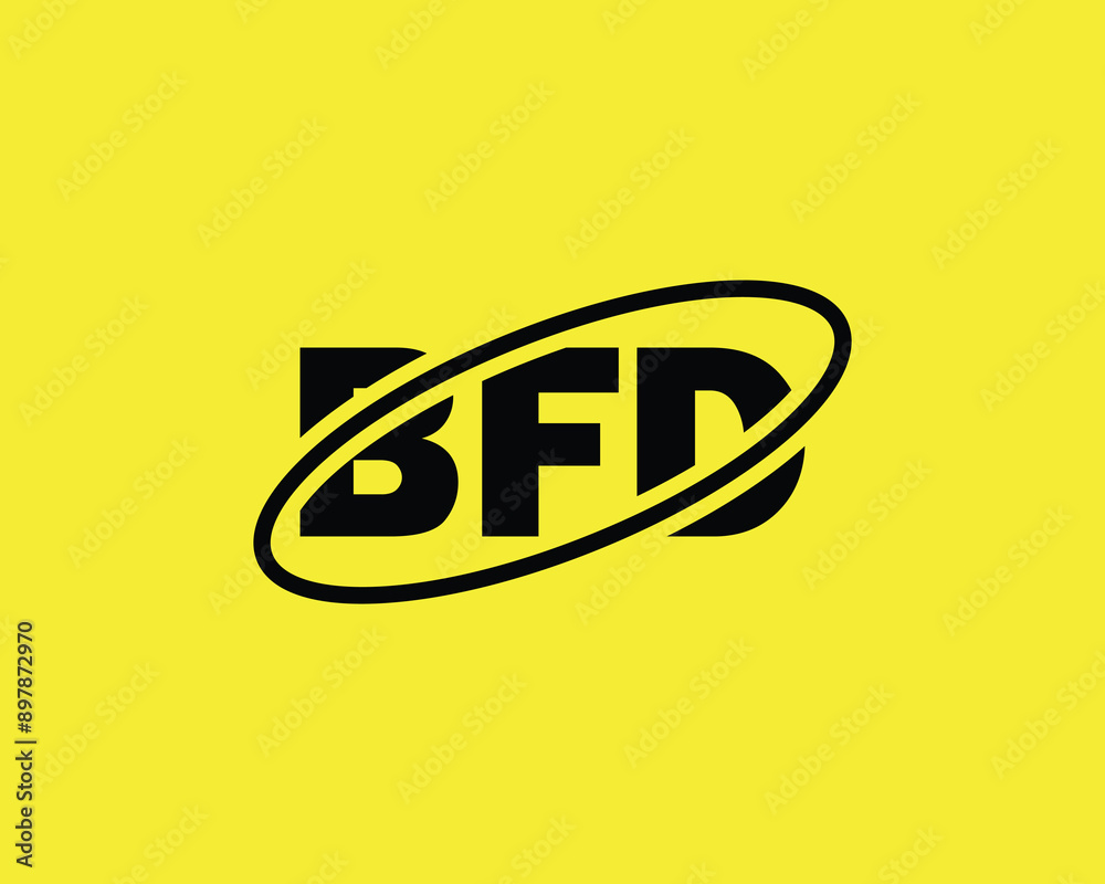 BFD Logo design vector template. BFD logo design. BFD Logo design vector template. BFD logo design.
