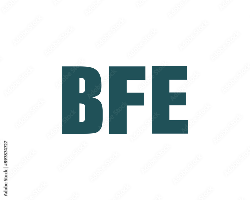 BFE logo design vector template. BFE logo design. BFE logo design vector template. BFE logo design.