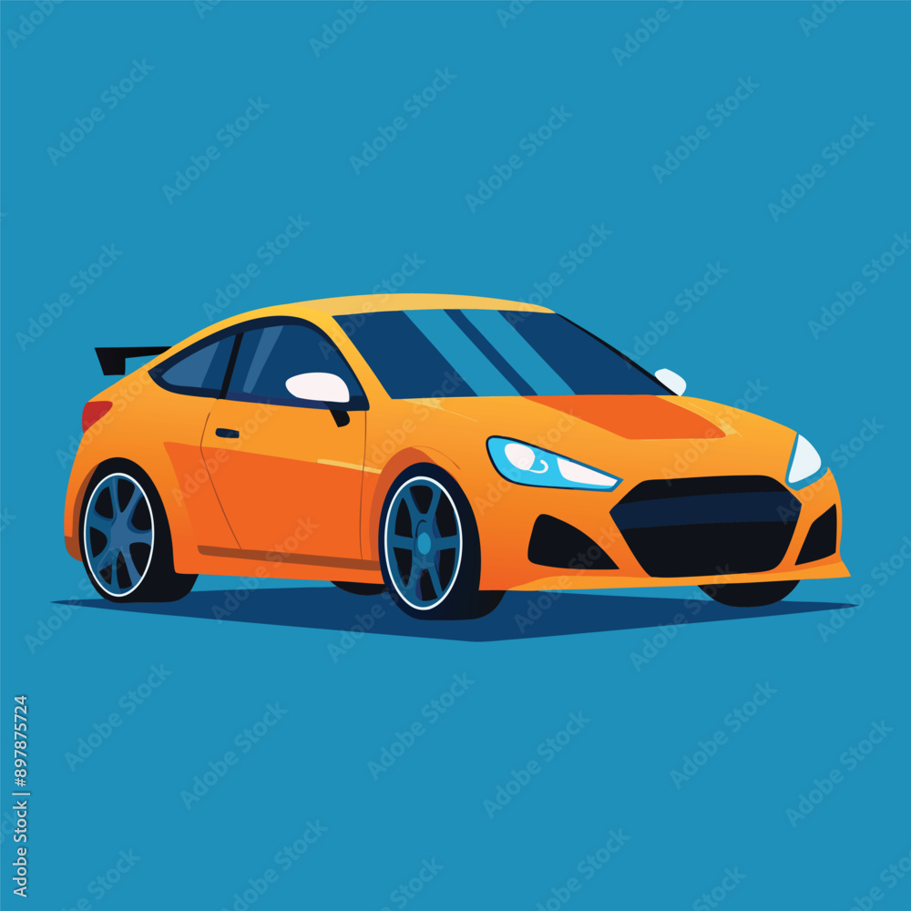 Modern Car vector design Modern Car vector design
