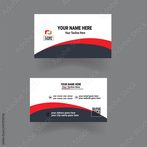  Simple Morden Creative and professional businesscard templete and design