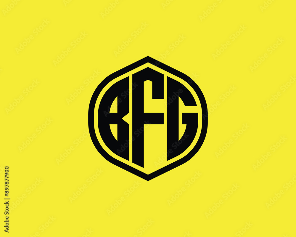 BFG logo design vector template. BFG logo design. BFG logo design vector template. BFG logo design.