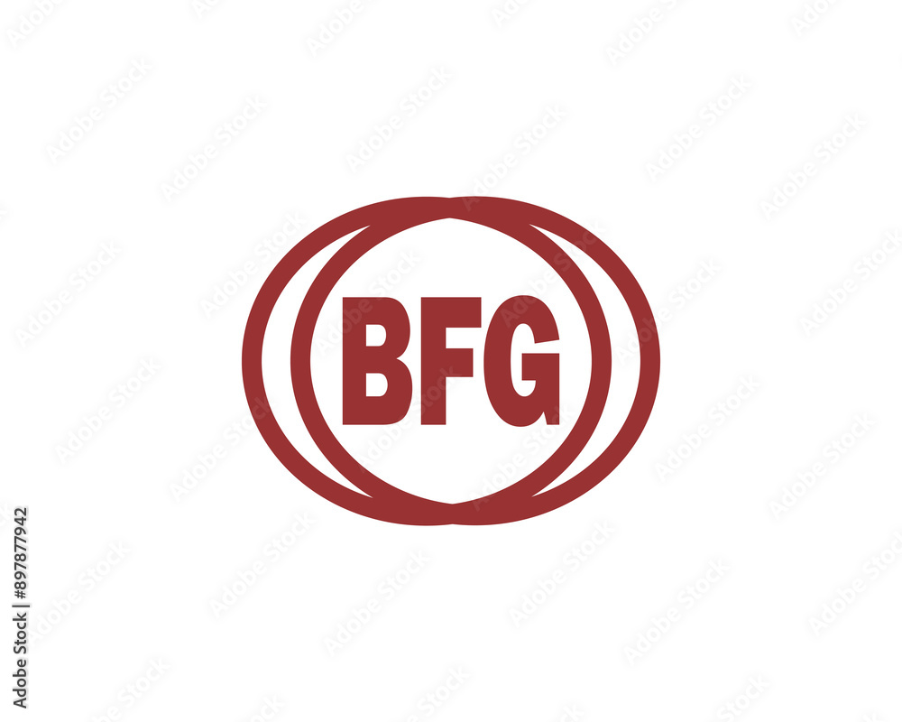 BFG logo design vector template. BFG logo design. BFG logo design vector template. BFG logo design.