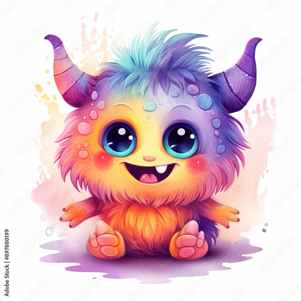 Fototapeta premium monster cartoon 