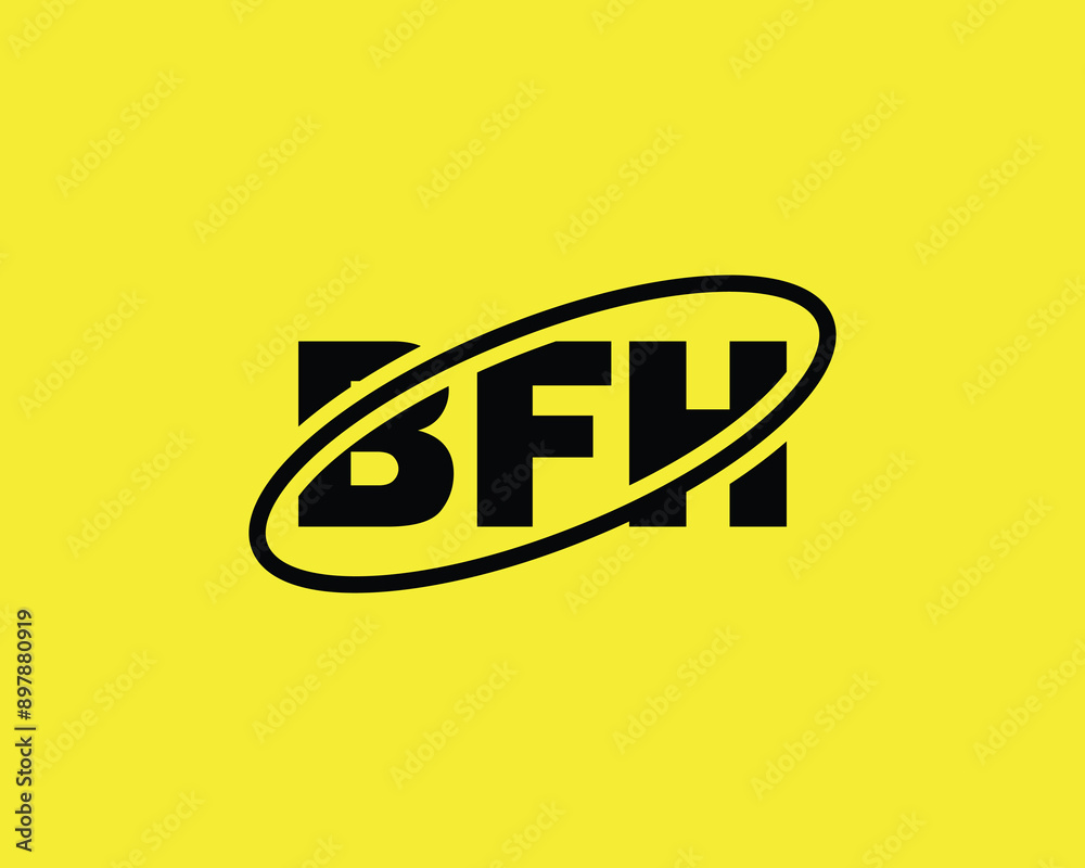 BFH Logo design vector template. BFH Logo design. BFH Logo design vector template. BFH Logo design.