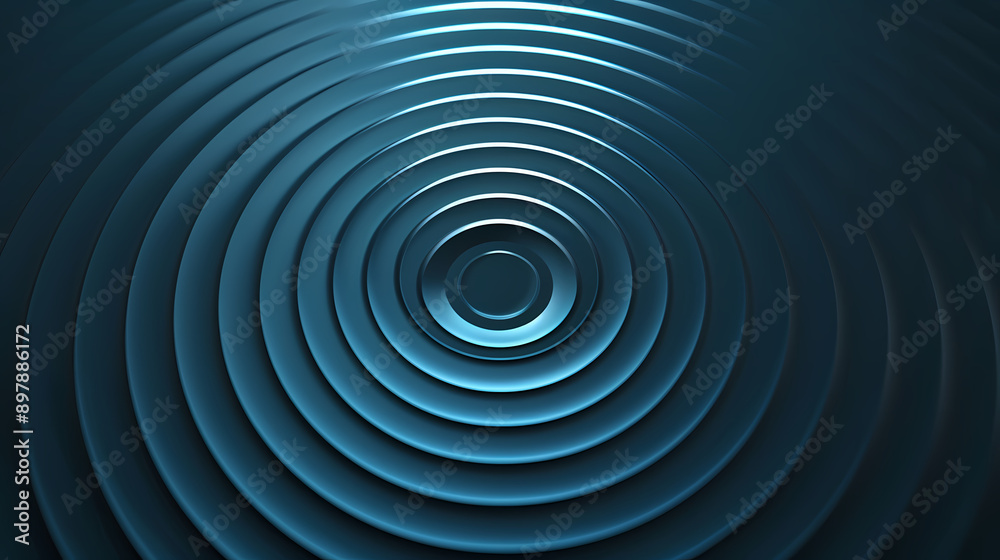 Abstract blue circles Abstract blue circles
