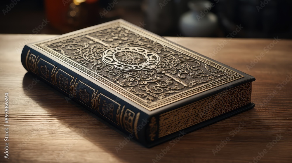 Fototapeta premium patterns book engraving