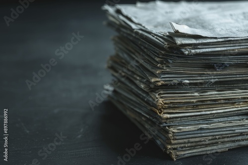 Document preservation techniques, highlighting the methods for preserving important documents. photo