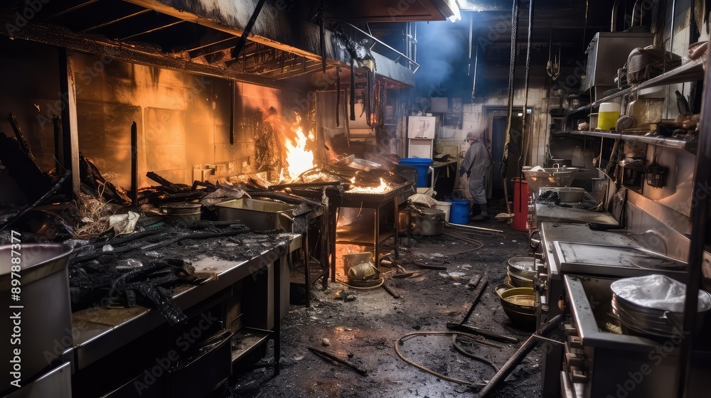 charred commercial kitchen fire charred commercial kitchen fire