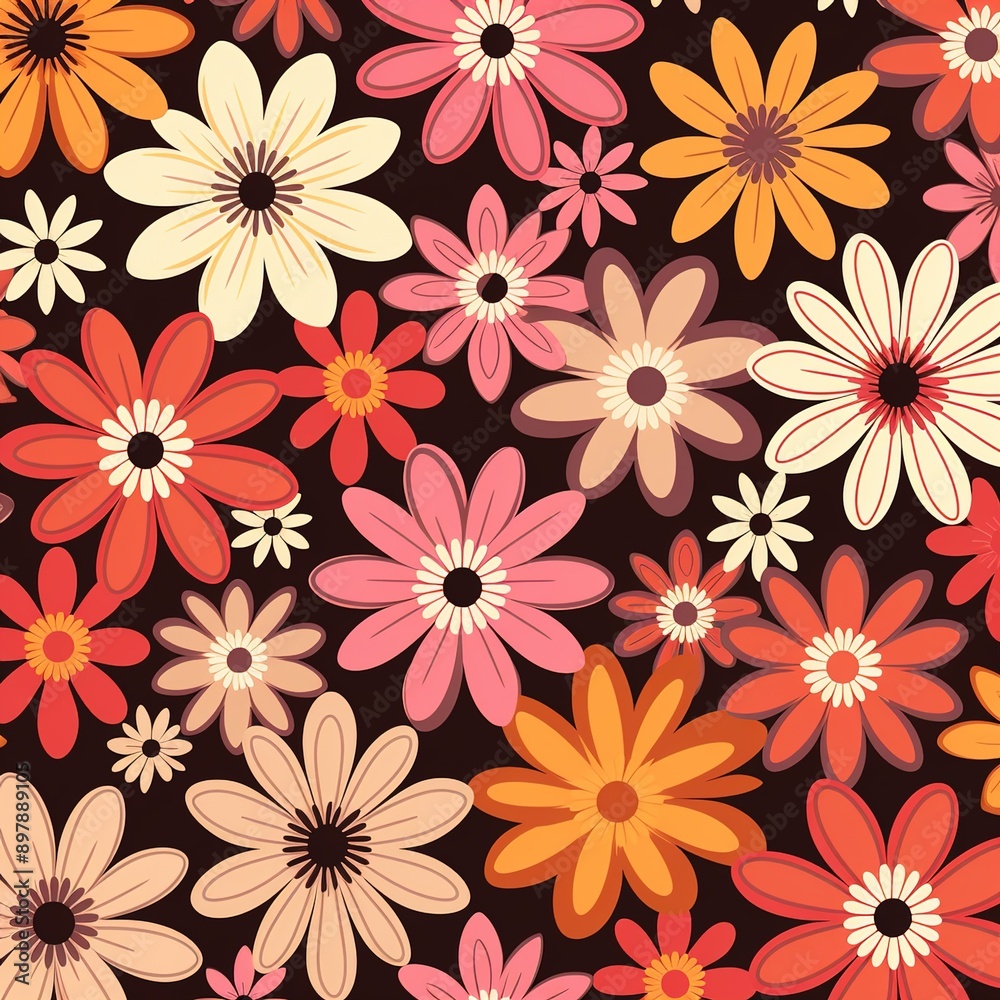 seamless floral pattern seamless floral pattern