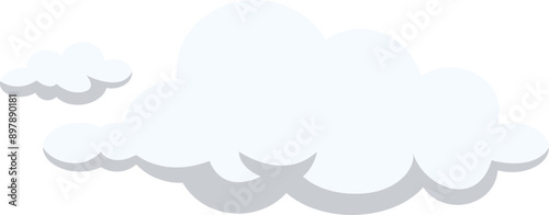 Cloud Illustration White