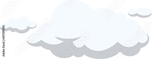 Cloud Illustration White