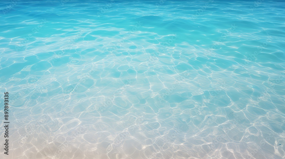 Obraz premium waves seamless water texture