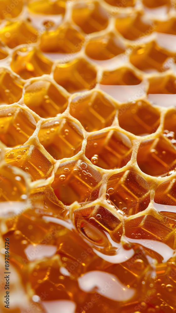 Abstract Honey Texture in Golden Color Abstract Honey Texture in Golden Color