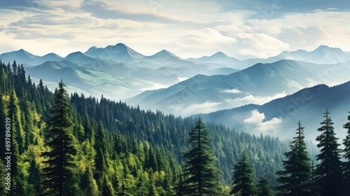 s mountain pine trees