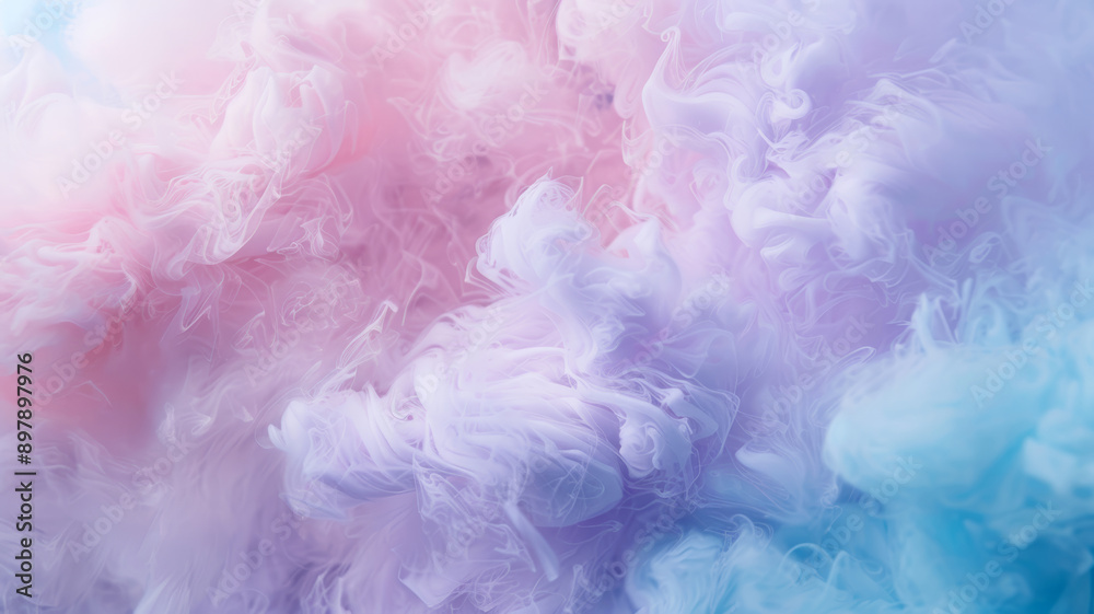 Dreamy Candy Floss Background Dreamy Candy Floss Background