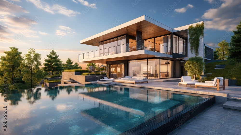 design house with pool design house with pool
