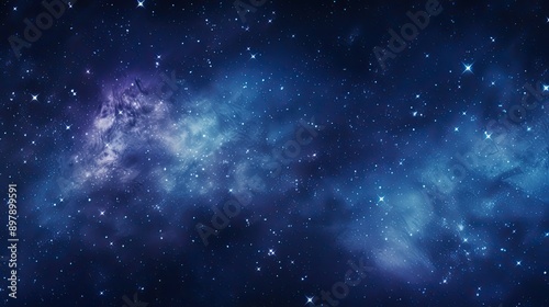 night blue glow background