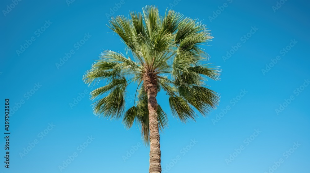Fototapeta premium fronds tree palm