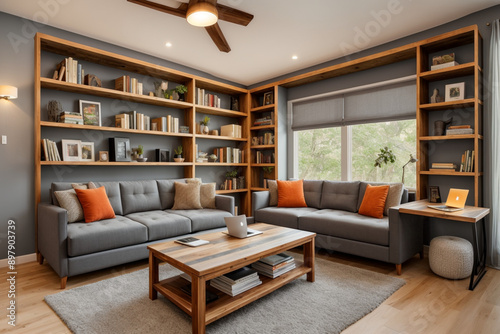 "Exquisite Interiors Featuring Wood and Premium Wall Designs"