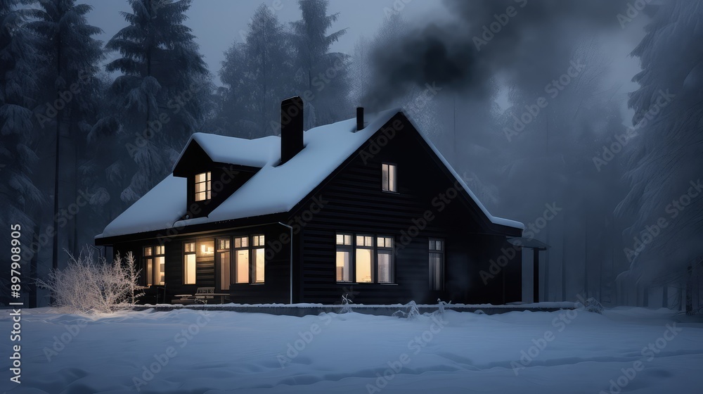scene black house scene black house