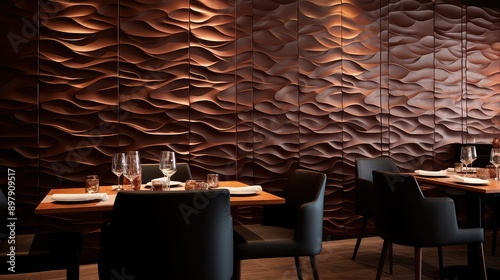 Fototapeta Naklejka Na Ścianę i Meble -  3d wall panel