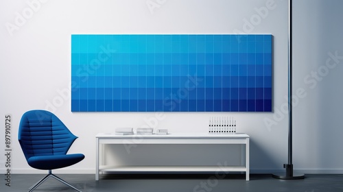 chdesign blue color chart photo