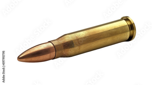 Bullet On A Transparent Background