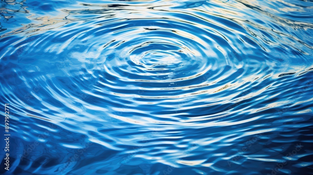 abstract water ripple