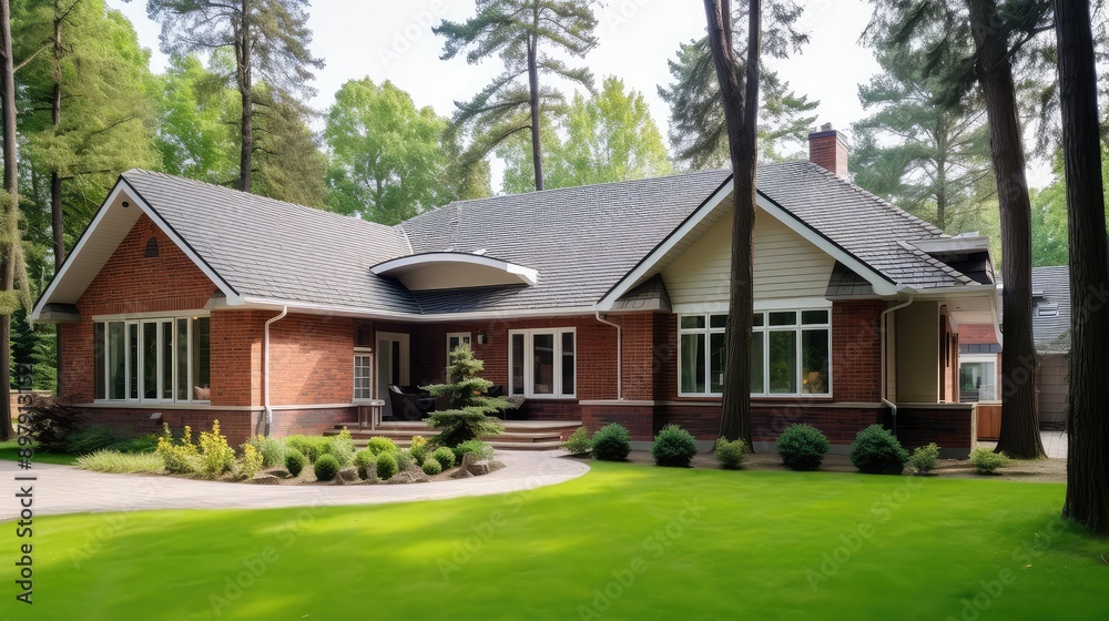 modern new brick house modern new brick house