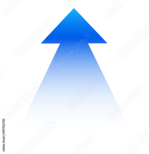 Arrow sign color icons gradient color