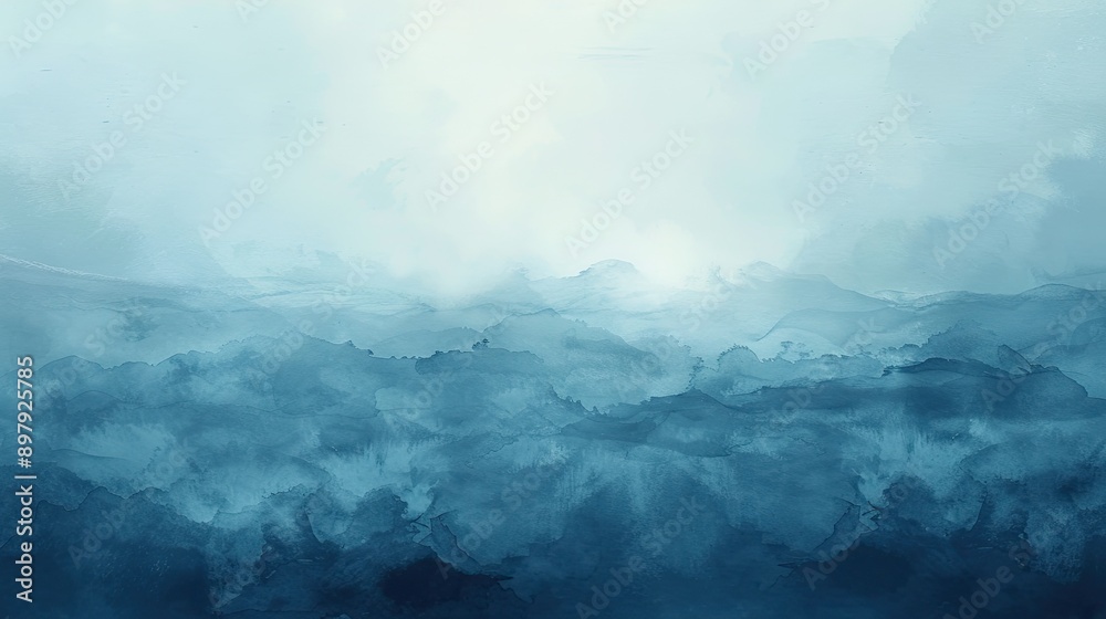 Obraz premium Abstract Watercolor Style Background with Soft Blending Colors