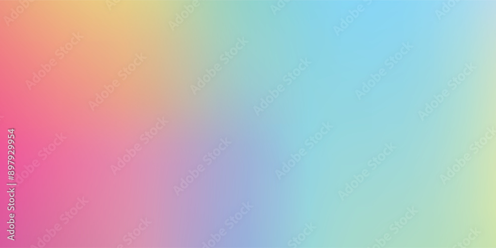 Obraz premium Colorful holographic gradient background design
