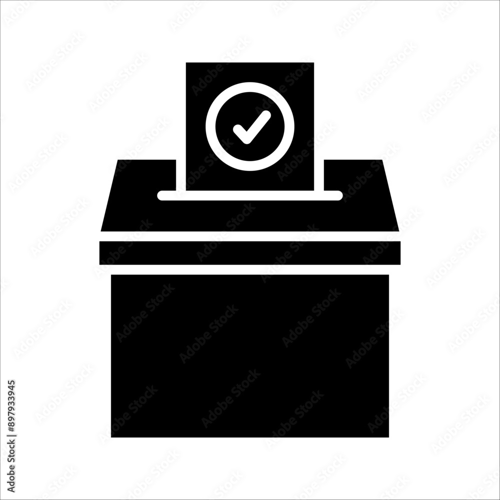 Vote icon, voting sign for mobile concept and web design, vector illustration, on a white background. Vote icon, voting sign for mobile concept and web design, vector illustration, on a white background.