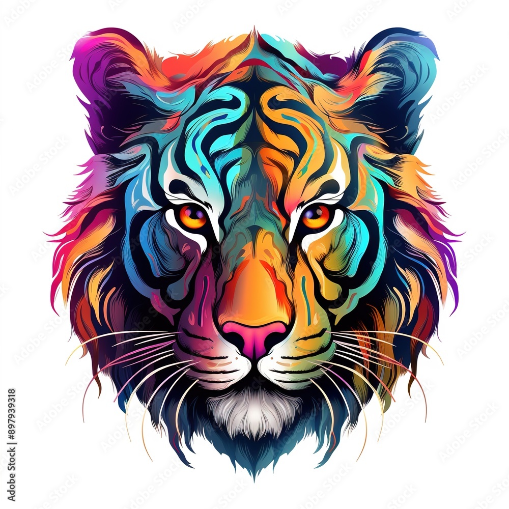 head of tiger head of tiger