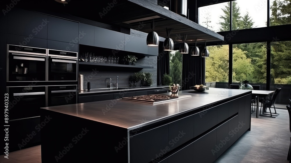 modern dark interior modern dark interior