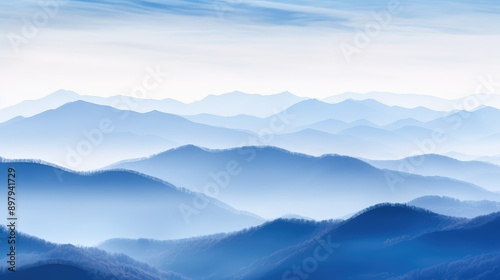 view blue nature abstract