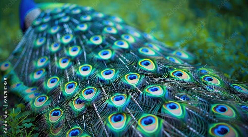 Obraz premium peacock with feathers