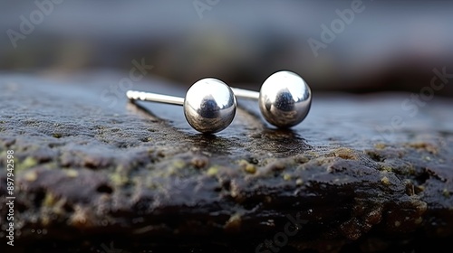 design silver earrings