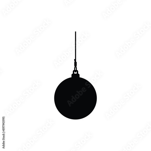 wrecking steel ball icon
