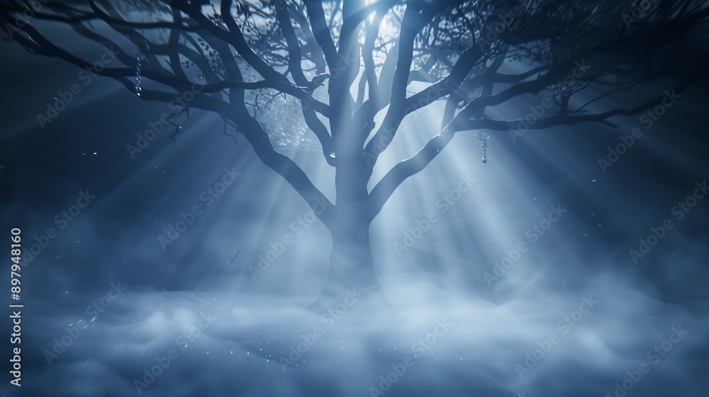 Obraz premium Magical misty landscape