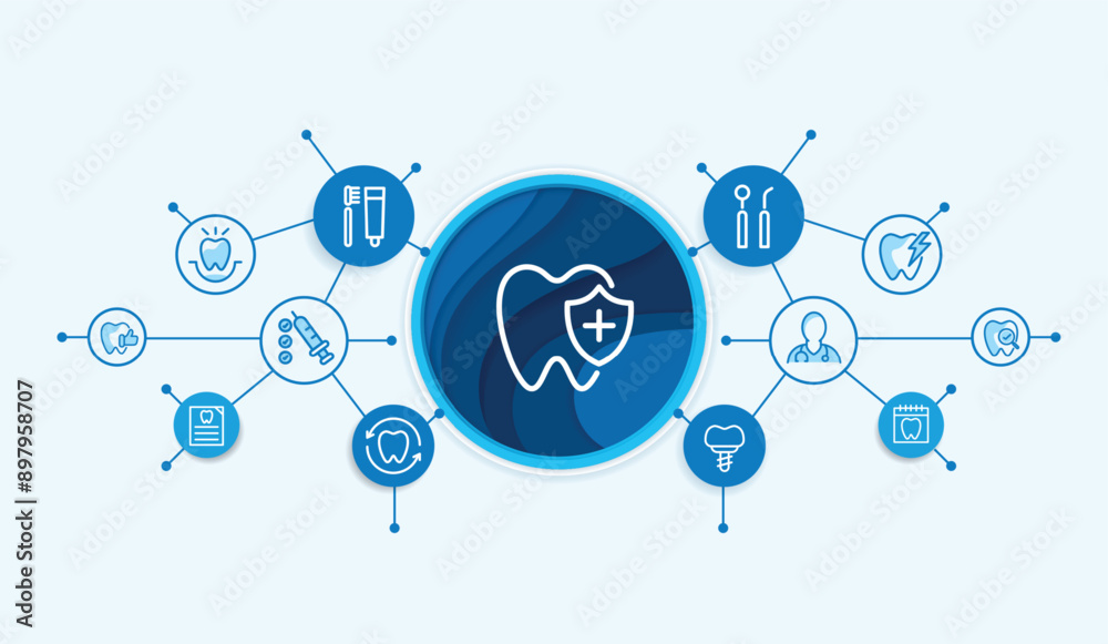 Dentistry web icon set in line style. dentist, teeth whitening. can be used in children dentist clinic. medical health and dentistry concept. cartoon dental character. vector design. Dentistry web icon set in line style. dentist, teeth whitening. can be used in children dentist clinic. medical health and dentistry concept. cartoon dental character. vector design.