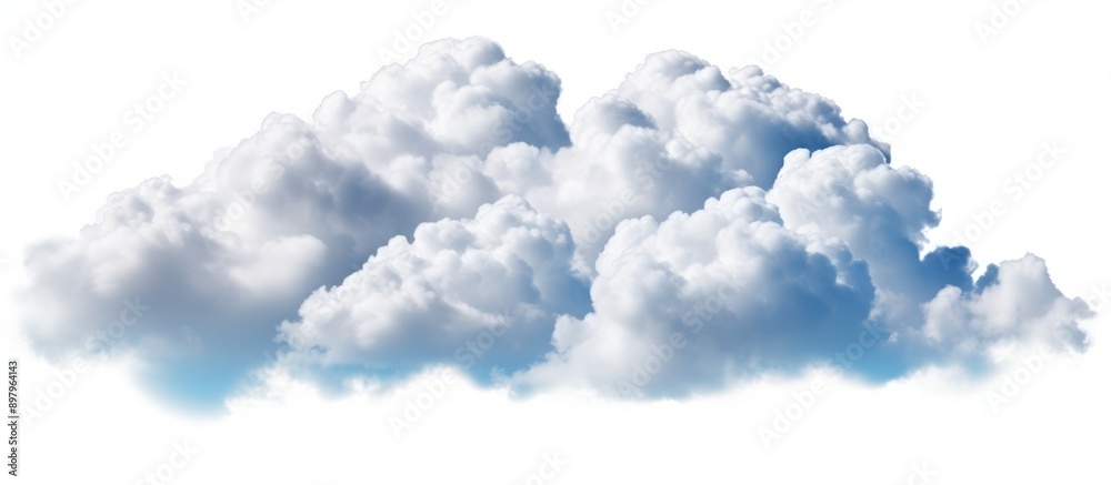 White Fluffy Clouds Against a Blue Sky White Fluffy Clouds Against a Blue Sky