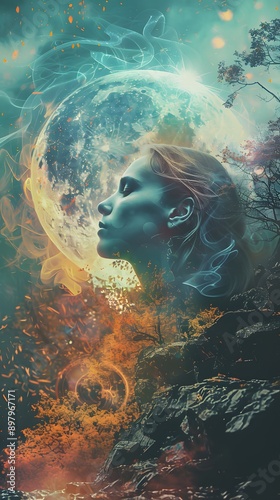 Woman Transformed by the Moon.