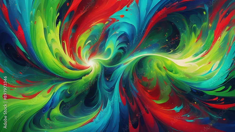 Obraz premium abstract fractal background