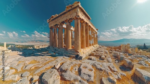 Exploring the Acropolis in Athens, Greece