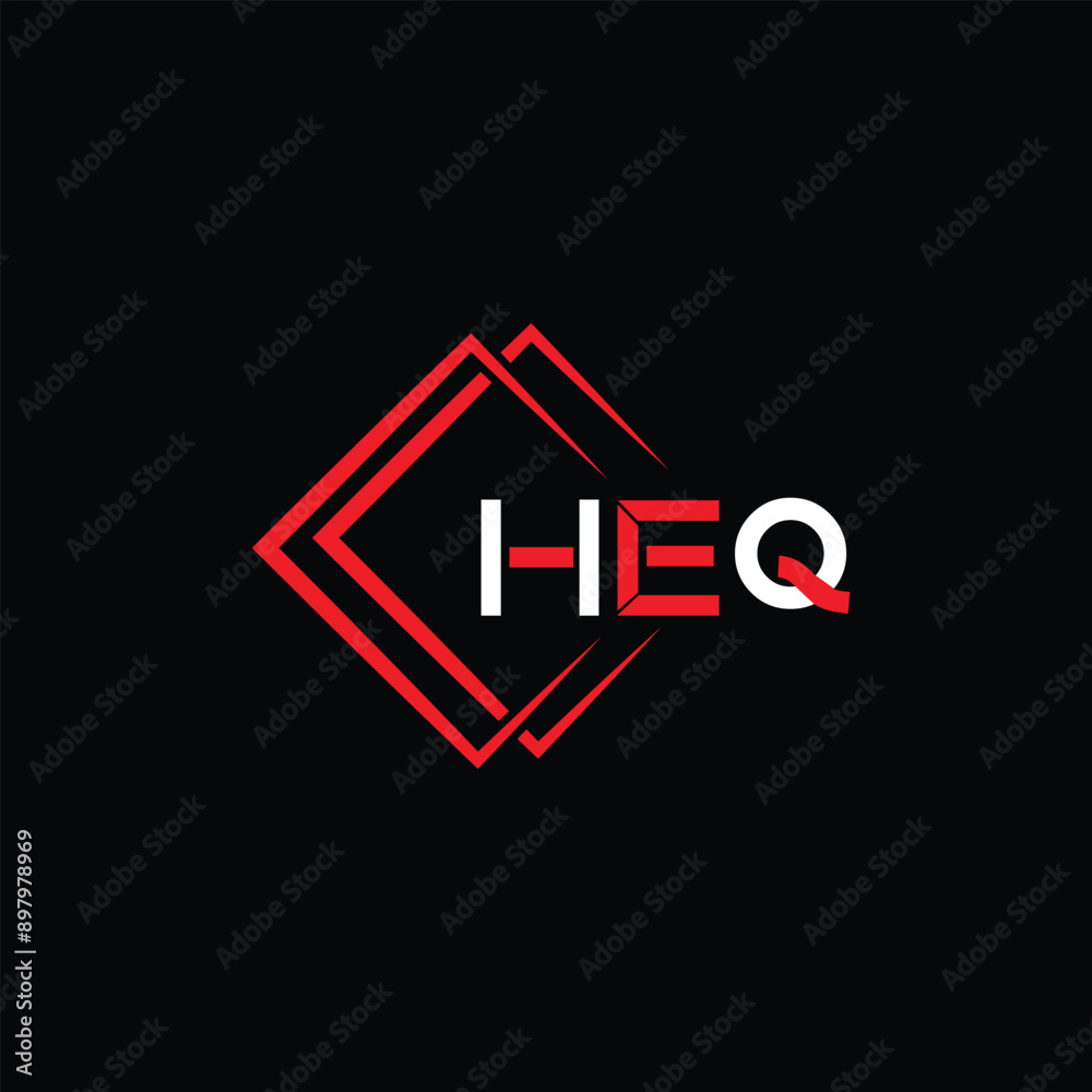 HEQ Logo Letter Monogram Design HEQ Logo Letter Monogram Design