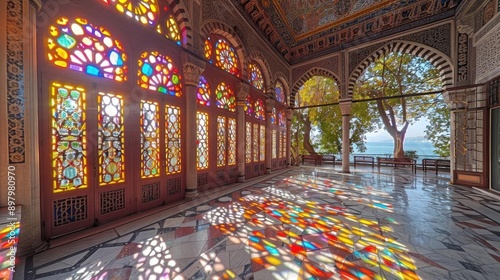 Visiting the Topkapi Palace, Istanbul, Turkey photo