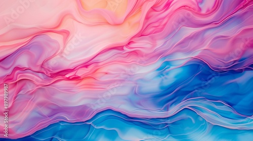 Wallpaper Mural Abstract fluid shapes resembling protozoan motifs, soft watercolor hues, Surreal, Watercolor, Gentle gradients, Dreamlike biological scene 8K , high-resolution, ultra HD,up32K HD Torontodigital.ca